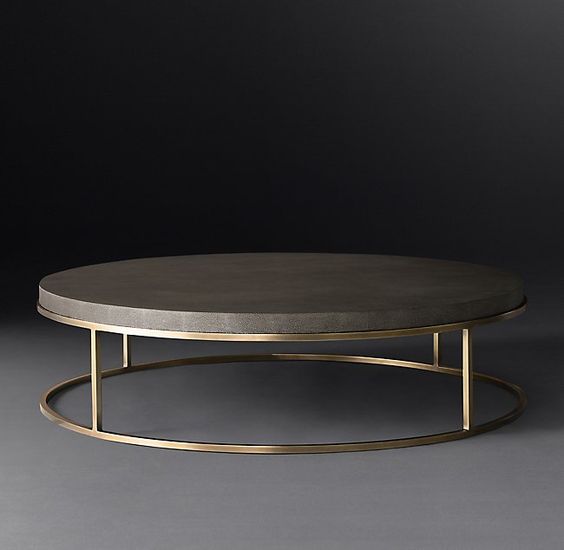Nicholas Marble Round Coffee Table