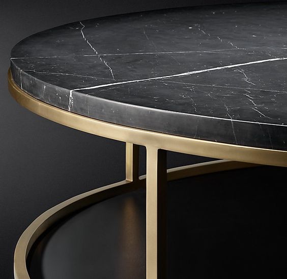 Nicholas Marble Round Coffee Table