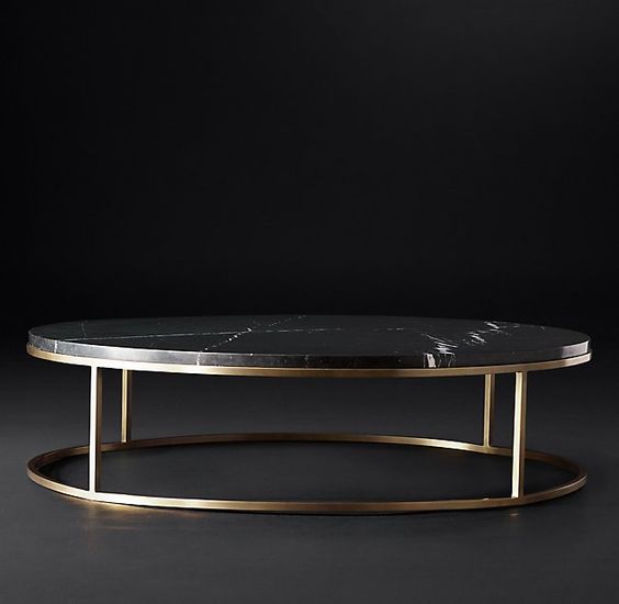 Nicholas Marble Round Coffee Table