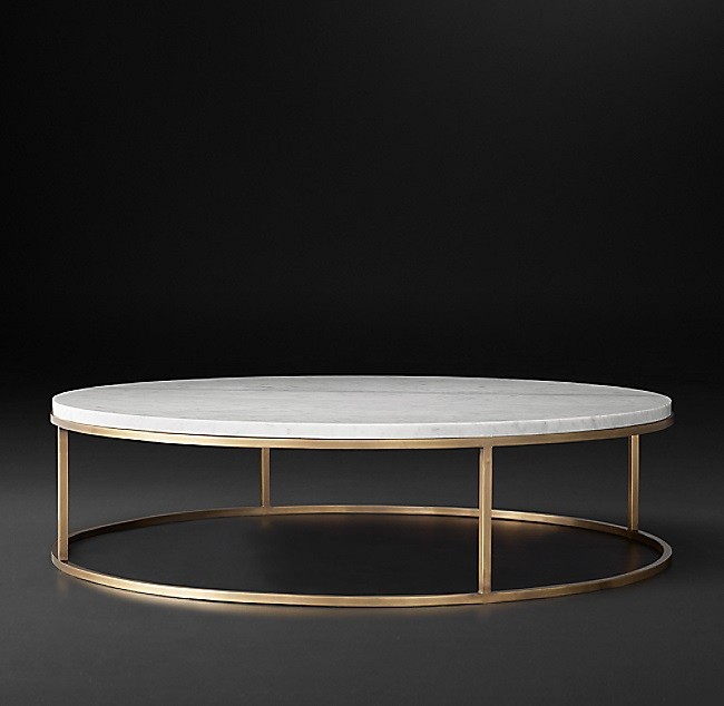 Nicholas Marble Round Coffee Table