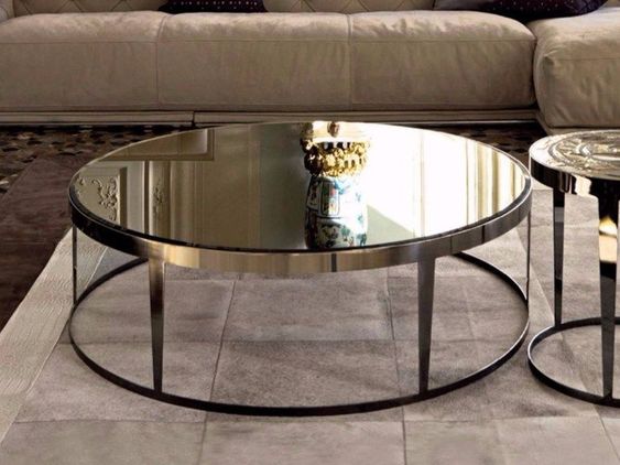 45 Classy Round Glass Coffee Table Designs Ideas For Living Room