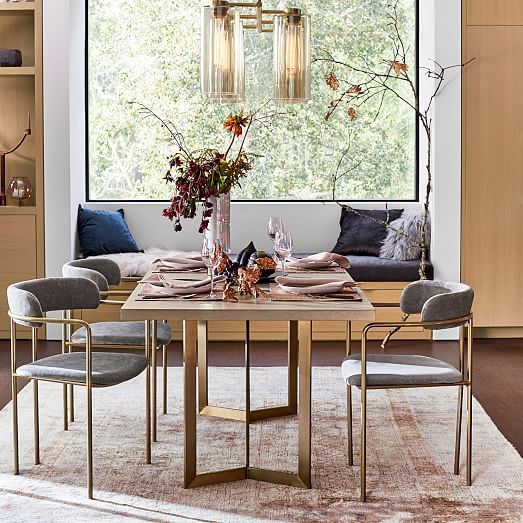 Lenox Velvet Dining Chair